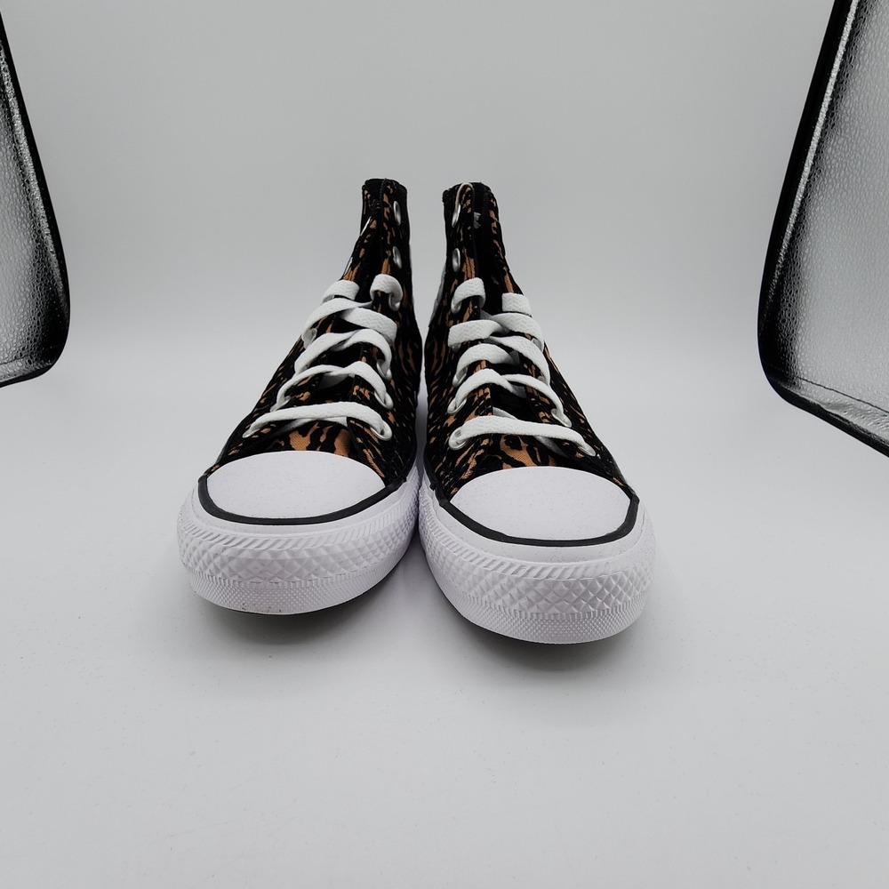 Converse Chuck Taylor All Star Sneaker Women 6.5 Animal Print Velvet Burnout NEW - Picture 3 of 10
